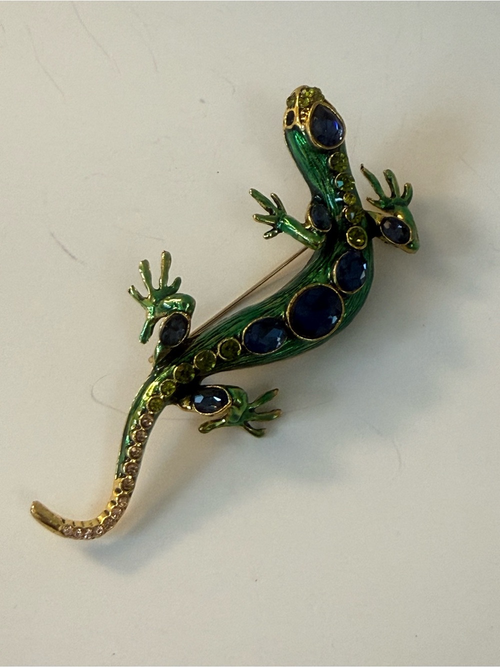 Lizard Brooch